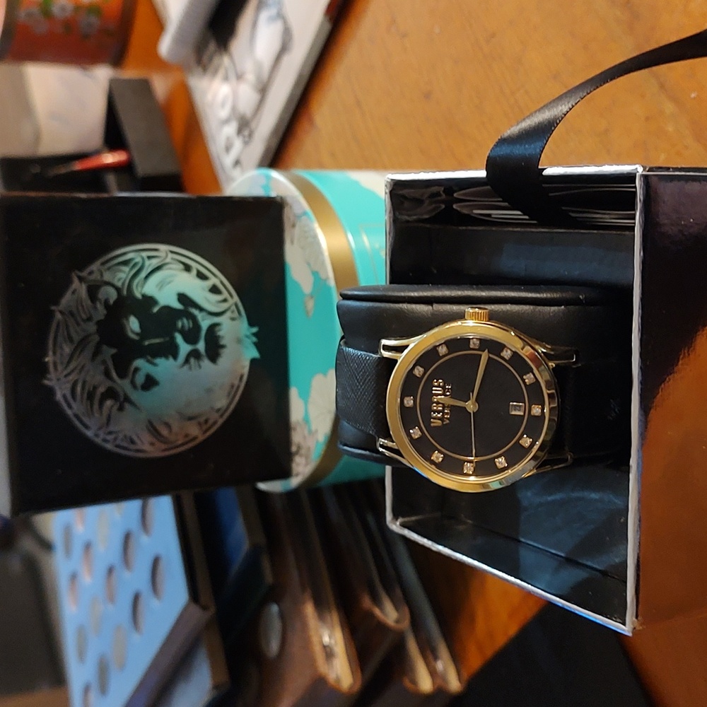 Versus Versace Women's leather watch from Madaluxe Vault